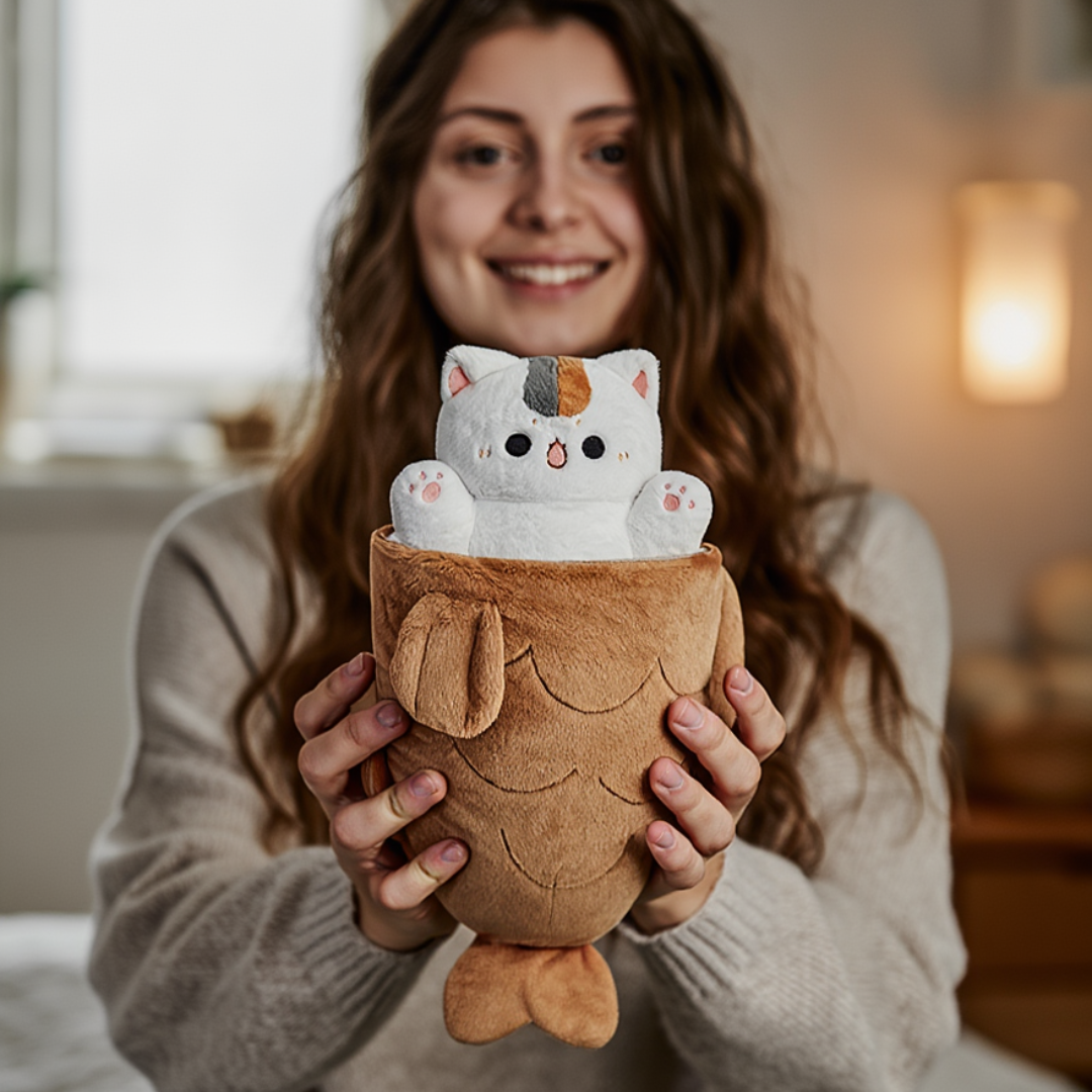 MeowPlush - Gato Taiyaki de Peluche