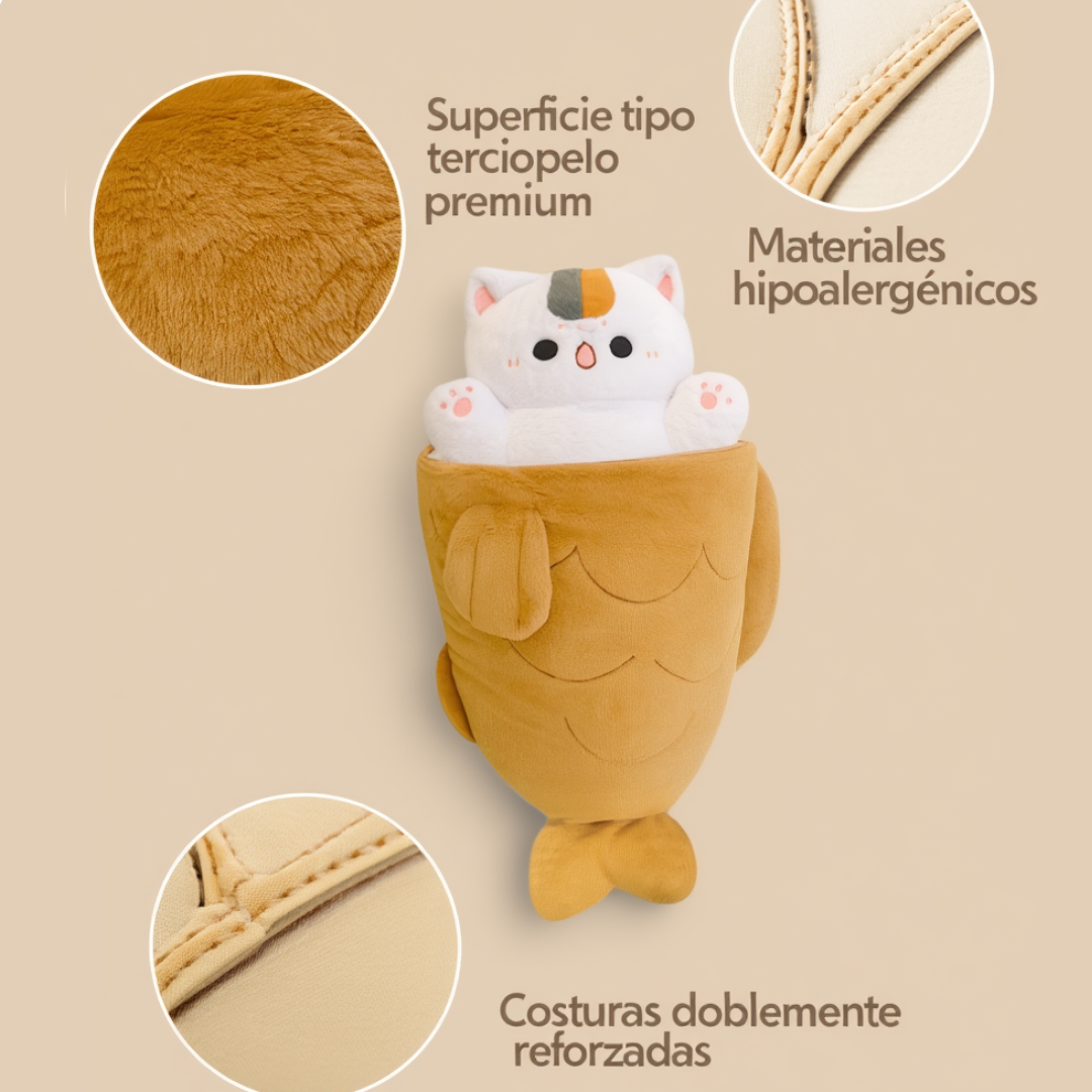 MeowPlush - Gato Taiyaki de Peluche
